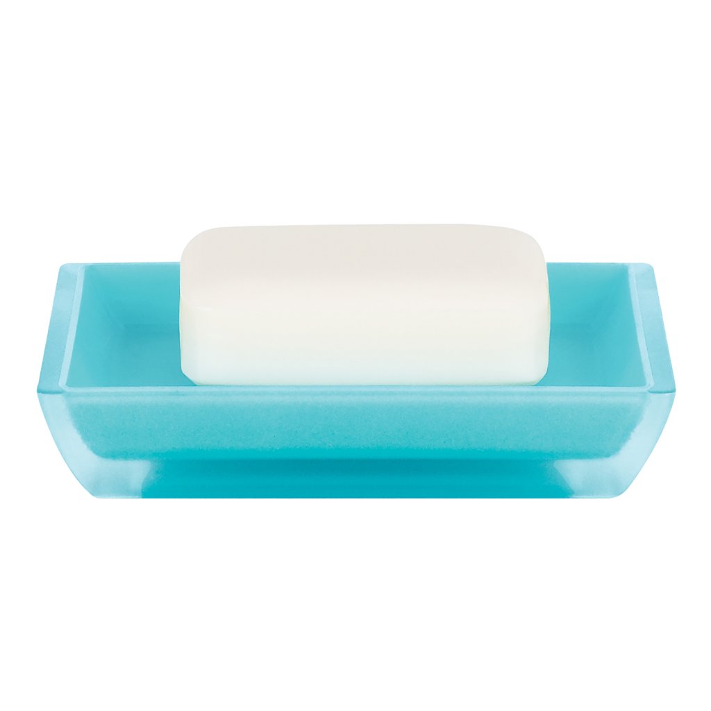 Modrá plastová Spirella mýdlenka FREDDO