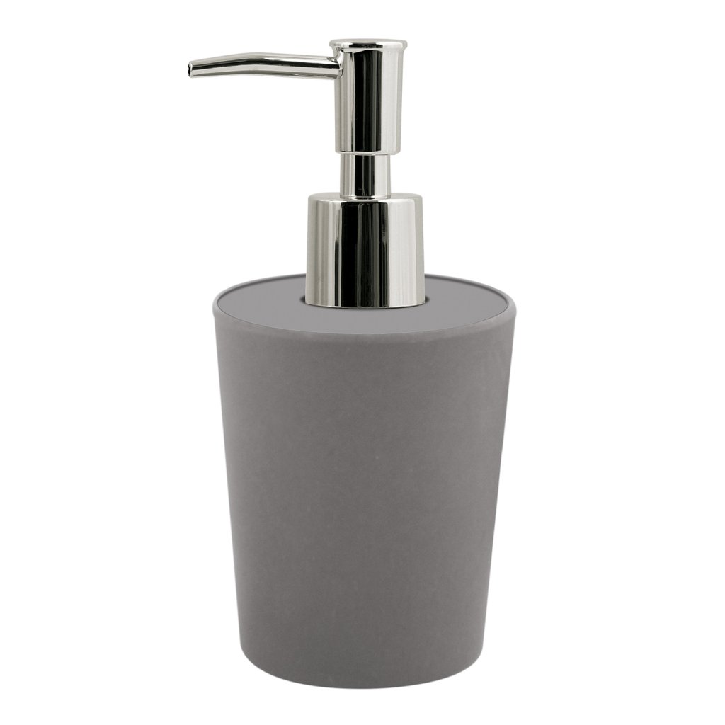 Šedý Spirella dávkovač mýdla TAKEO o objemu 400 ml