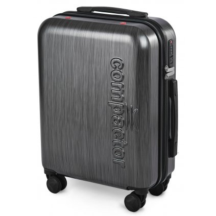 Kabinový kufr Compactor RAN10230, grafitový,55 x 40 x 20 cm