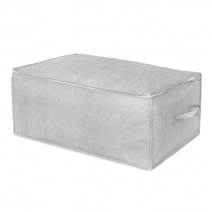Úložný box na textil,šedý,Compactor Boston, RAN10164_1