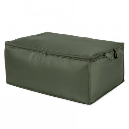 Úložný box na peřinu a textil, zelený, Compactor RAN10869