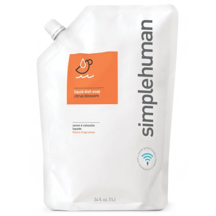 Hydratační tekuté mýdlo Simplehuman – 1 l náhradní náplň s vůní citrusů