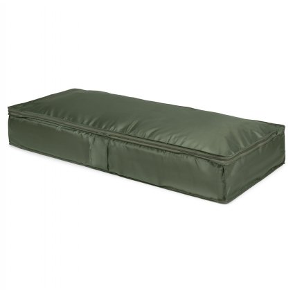 Nízký textilní úložný box, zelený, 107x46x16 cm, Compactor GreenTex RAN10868
