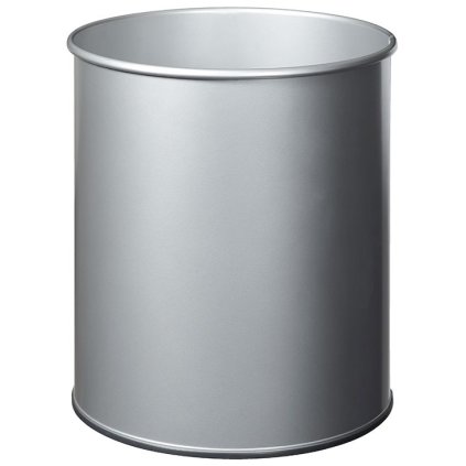 Odpadkový koš o objemu 30 L, ocelový, šedý, Rossignol Appy 50144