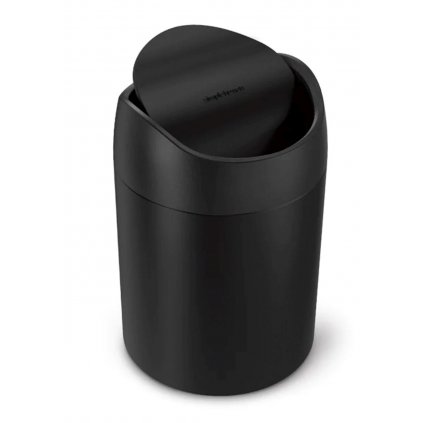 Stolní odpadkový koš Simplehuman CW2100, objem 1,5L, černý