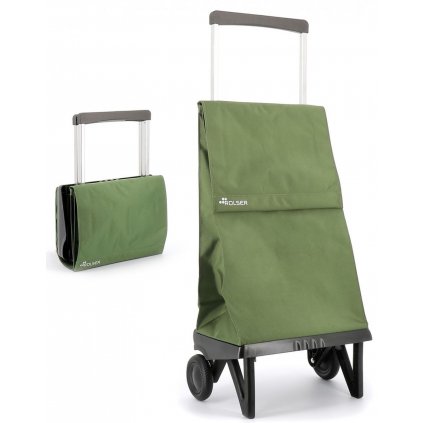 Nákupní taška na kolečkách Rolser PLE001-1005, zelená
