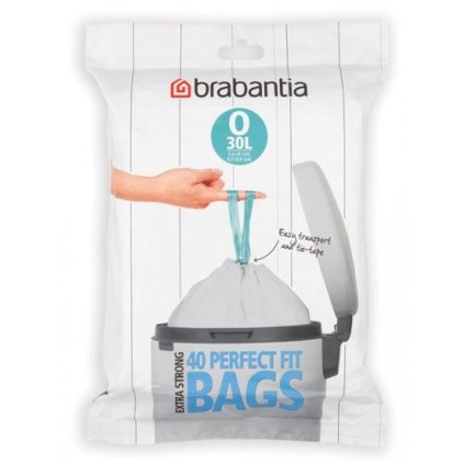 Brabantia PerfectFit pytle do odpadkového koše, 30L, 40ks v balení, 124846