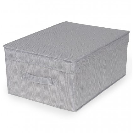 Skládací úložná krabice Compactor Wos, šedá, RAN10906