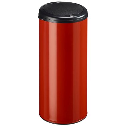 Dotekový odpadkový koš, červený, objem 45 L, Rossignol 93592