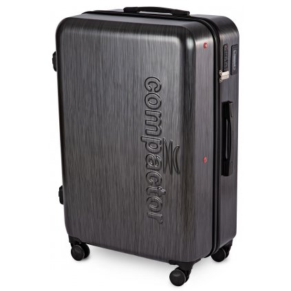 Cestovní kufr XL Compactor, grafitový, s vakuovým pytlem a pumpou, RAN10232