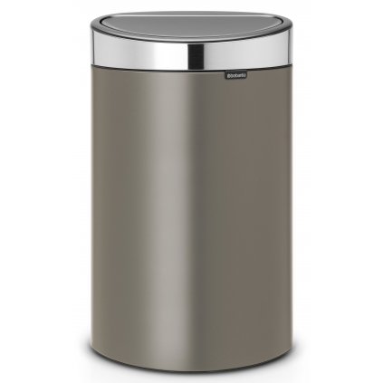 Brabantia odpadkový koš Bin, 40l, platinová / Matná ocellid 114885