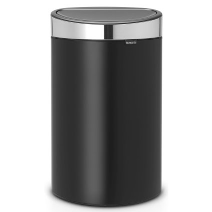 Brabantia odpadkový koš Bin, 40l, Matná černá / FPP víko 114847