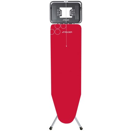 Žehlící prkno pro parní žehličky, Rolser, červené,,120 x 38 cm_01