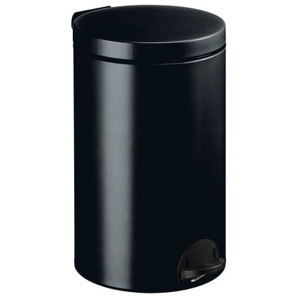 Pedálový odpadkový koš, černý, objem 20 L, Rossignol Sanelia 90335