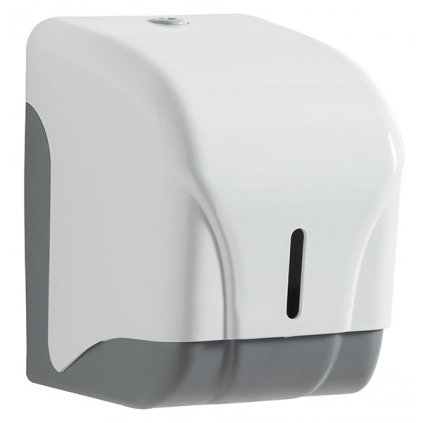 Plastový zásobník toaletního papíru, 2 ks, bílo-šedý, Rossignol Oleane 52560
