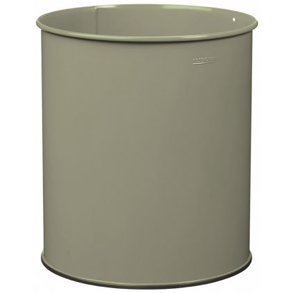 Odpadkový koš o objemu 30 L, ocelový, zelenošedý, Rossignol Appy 50154