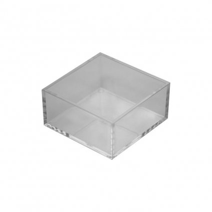Organizér Compactor Crystal, transparentní, malý - 9,5 x 9,5 x 5 cm