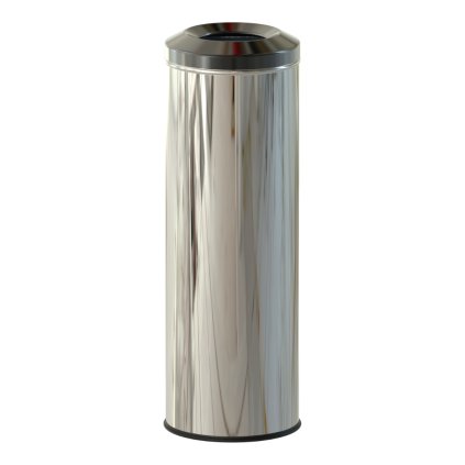 Samozhášecí odpadkový koš Fireguard 30 l, nerez ocel, lesklá