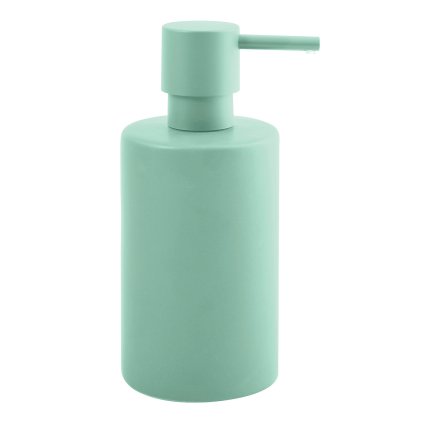 Matný pastelově zelený Spirella dávkovač mýdla TUBE-Matt 300 ml