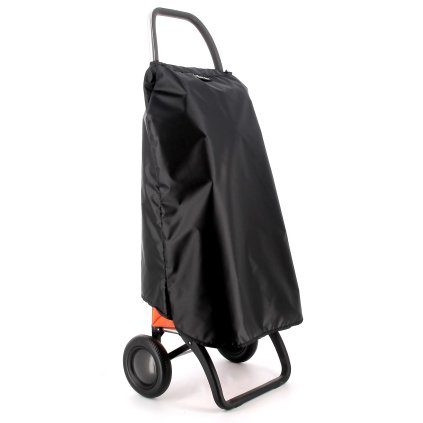 Rolser Poncho M pláštěnka pro nákupní tašku na kolečkách, černá