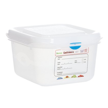 Denox gastronádoba GN1/6 s víkem GASTRONOX, 100 mm, polypropylen, objem 1,7 L
