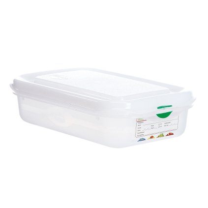 Denox gastronádoba GN1/4 s víkem GASTRONOX, 65 mm, polypropylen, objem 1,8 L