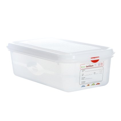 Denox gastronádoba GN1/3 s víkem GASTRONOX, 100 mm, polypropylen, objem 4 L