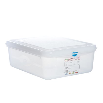 Denox gastronádoba GN1/2 s víkem GASTRONOX, 100 mm, polypropylen, objem 6,5 L