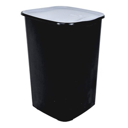 Belli E Forti koš na tříděný odpad RECYCLING, šedý, plast, šedé víko, 50 L