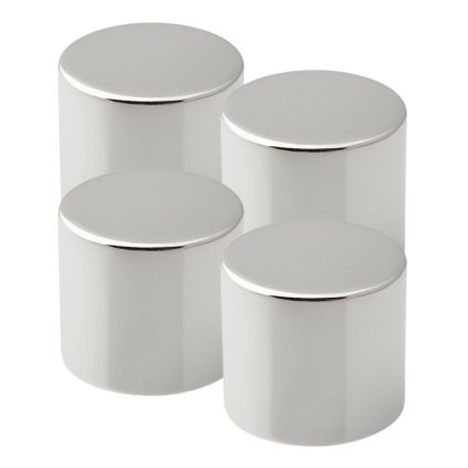 Magnety pro spojení kovových odpadkových košů NEO LINK, 4 ks