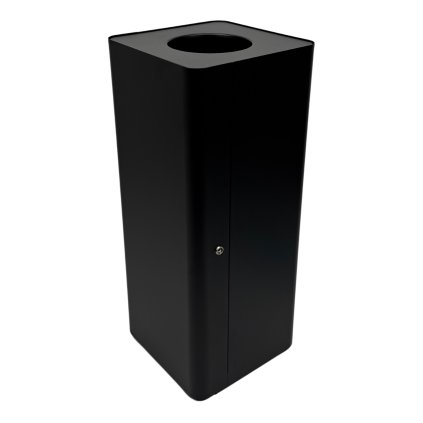 Caimi Brevetti odpadkový koš na tříděný odpad CENTOLITRI LOCK, 100 L, černé víko