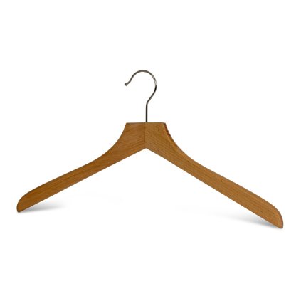 MAWA dřevěné ramínko PROFI, ergonomické, 45 cm, přírodní