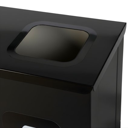 Detail víka u koše Eko Station 4 x 60 l