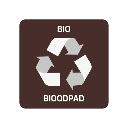 Samolepka BIO odpad 8 cm