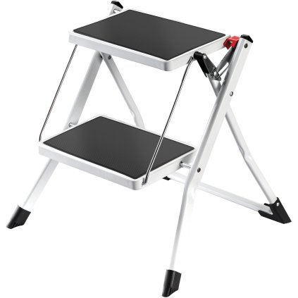 Lehké 2stupňové skládací schůdky Max