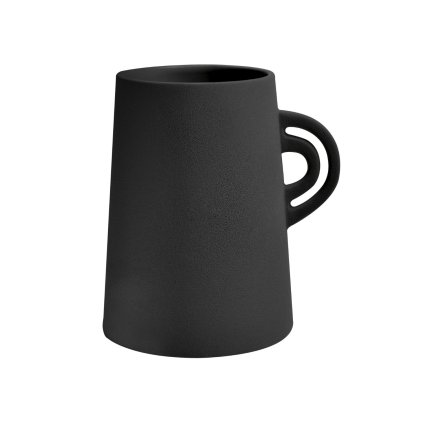 Černý kelímek na zubní kartáčky Organic