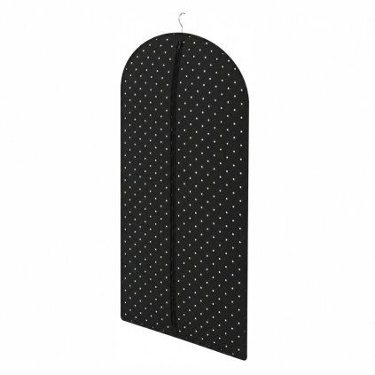 Obal na obleky a šaty, Compactor, 60x130cm, černá