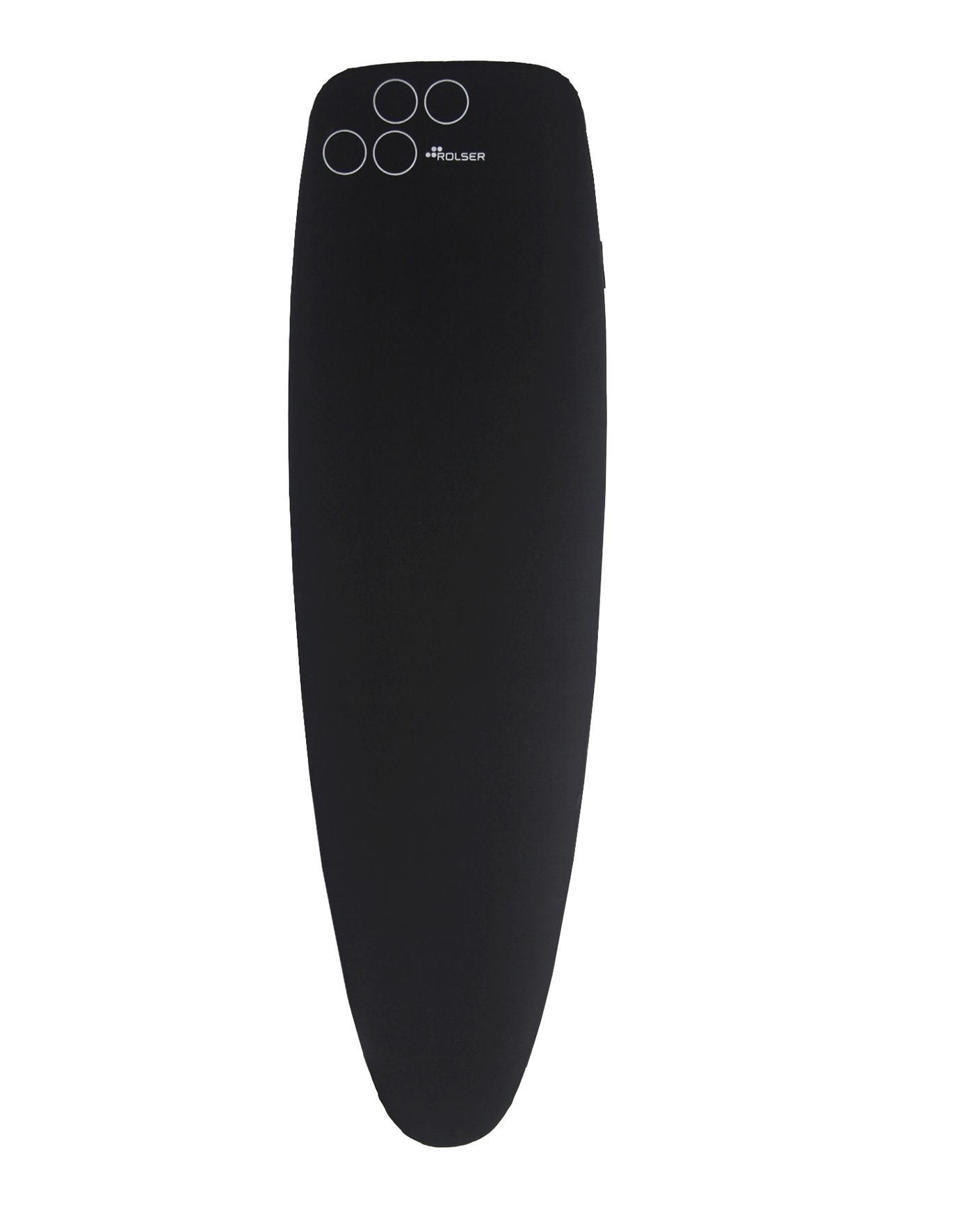 Levně Rolser potah na žehlící prkno K - Surf, 141 x 48 cm, černý