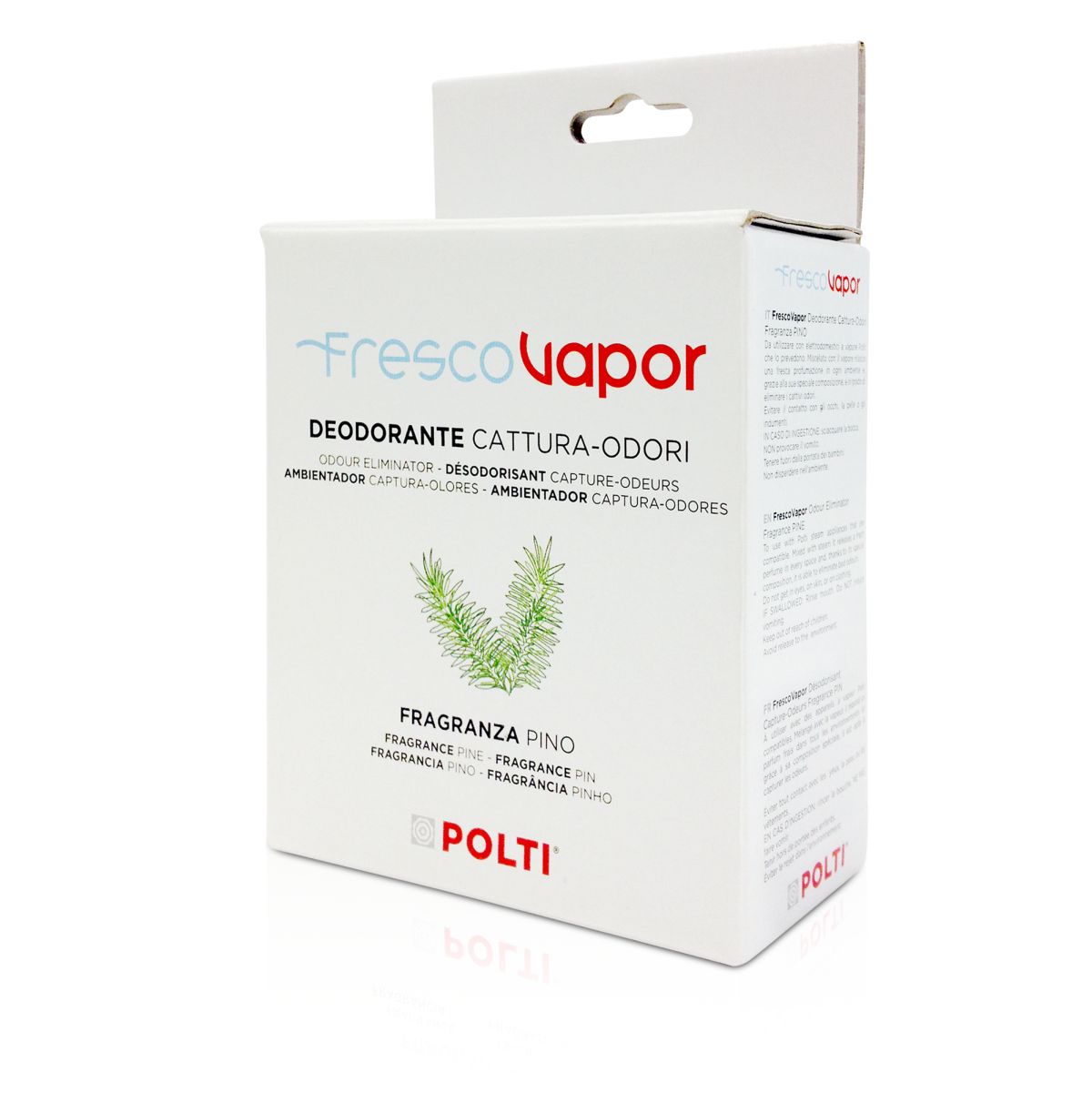 Levně FRESCOVAPOR deodorant s vůní borovice pro parní čističe Polti Vaporetto 2x200ml