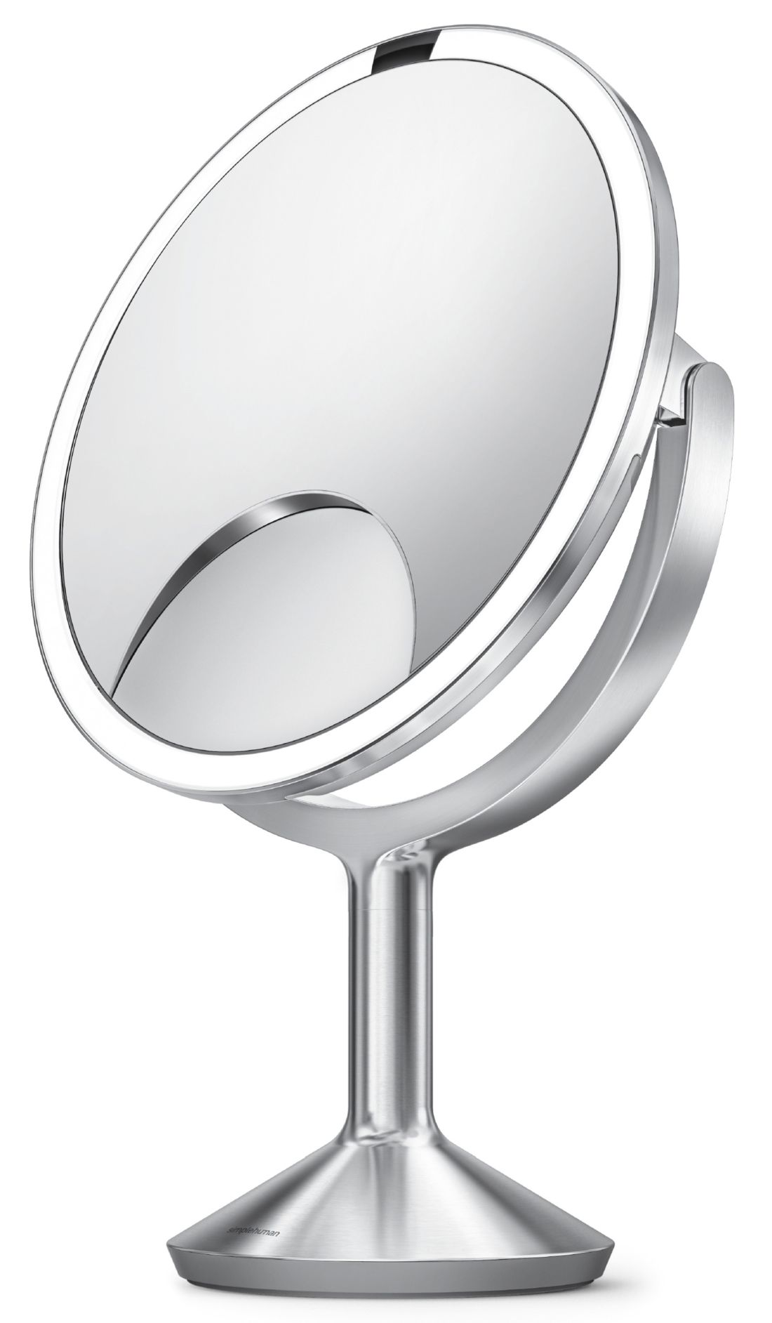 Levně Kosmetické zrcátko Simplehuman Sensor TRIO MAX, DUAL LED osvětlení, 1x/5x/10, síťové