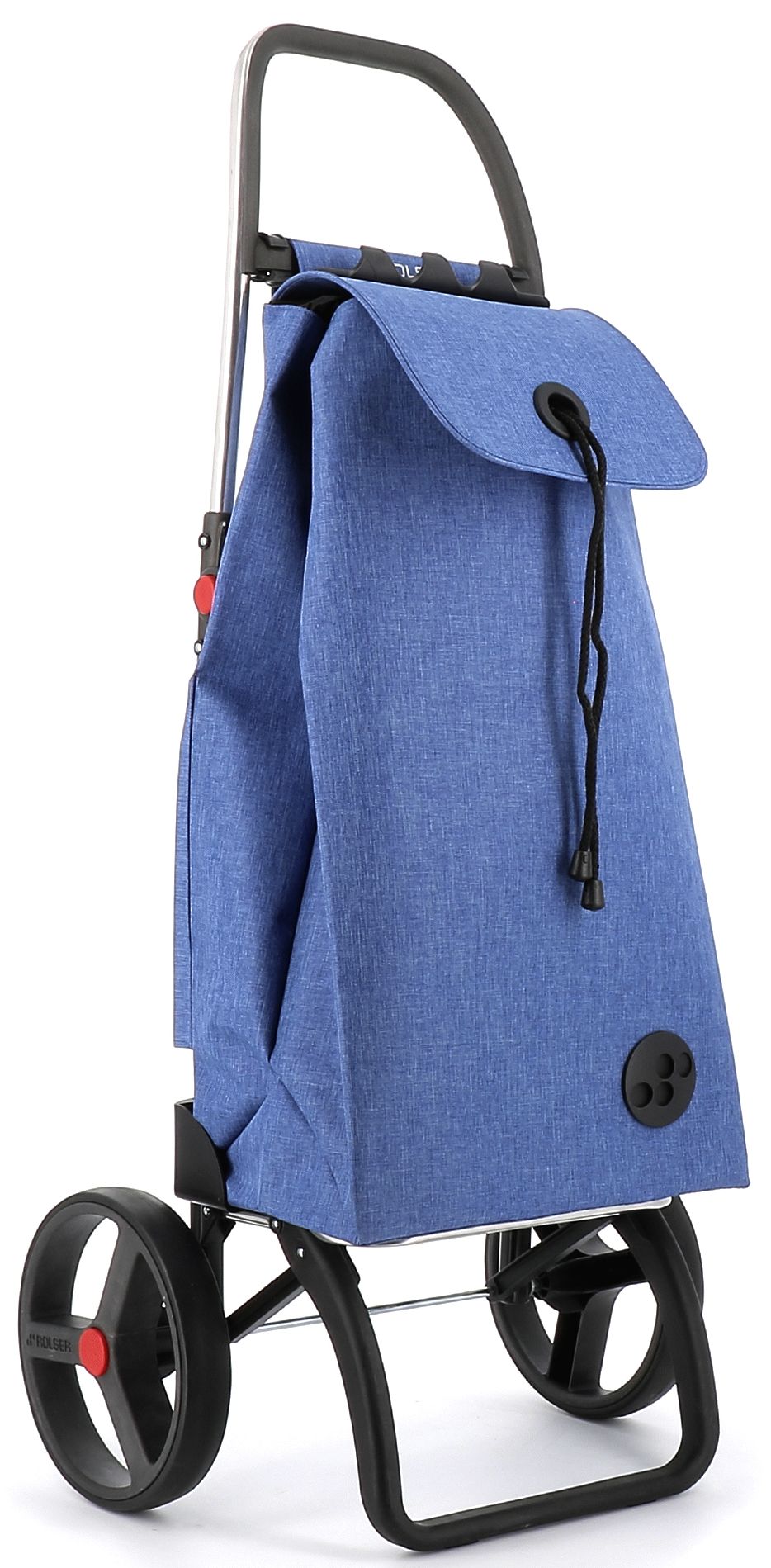 Rolser I-Max Tweed 2 Logic RSG nákupní taška na velkých kolečkách, modrá