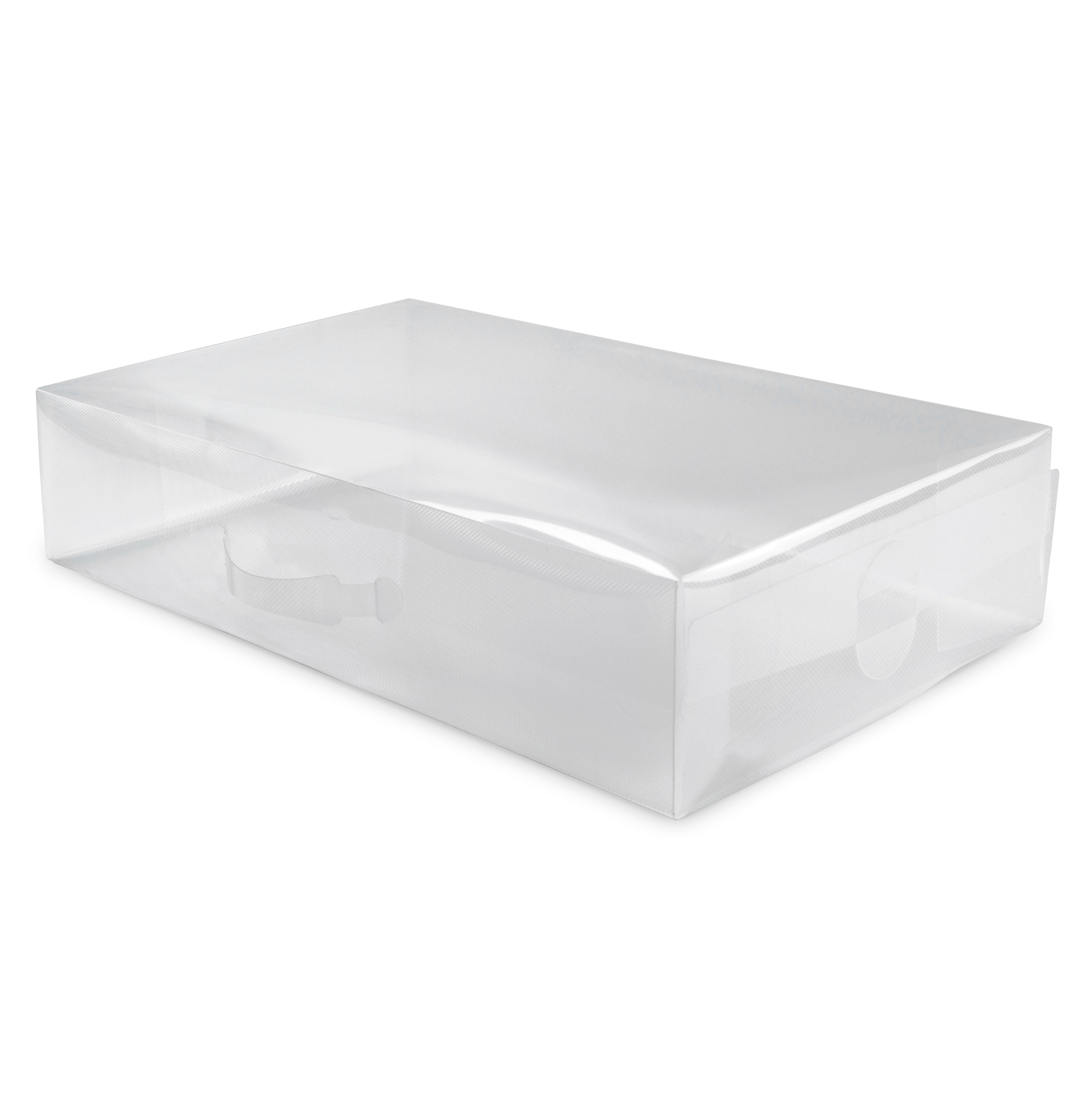 Levně Transparentní úložný box na vysoké boty "kozačky" Compactor - 30 x 52 x 11 cm