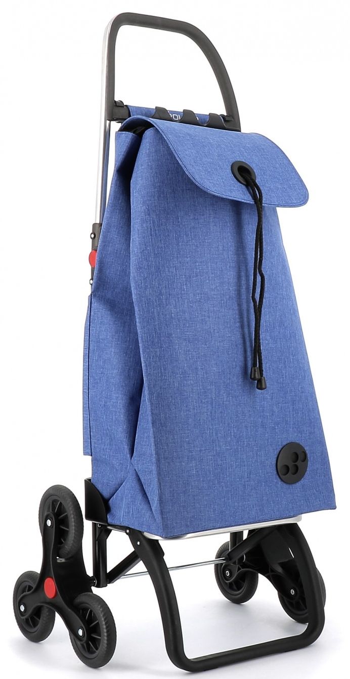 Levně Rolser I-Max Tweed 6 Logic nákupní taška na kolečkách, modrá