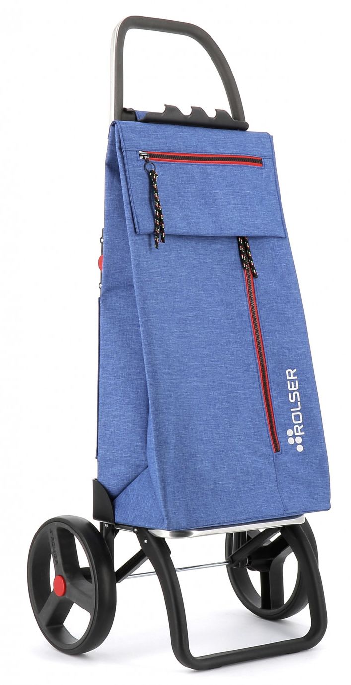 Levně Rolser Wallaby Tweed 2 Logic RSG nákupní taška na kolečkách, modrá