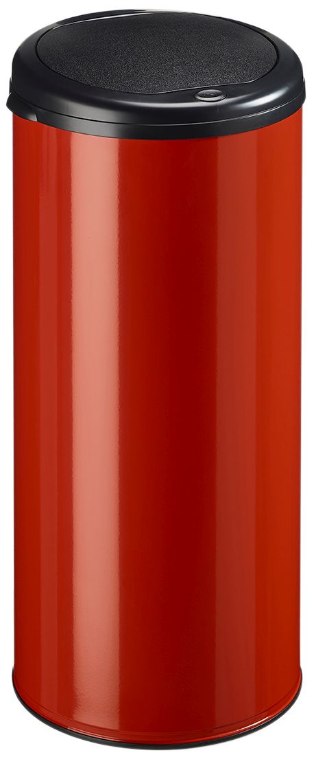 Levně Rossignol SAS Dotykový odpadkový koš Rossignol Touch 93592, 45 L, lesklý červený RAL 3020