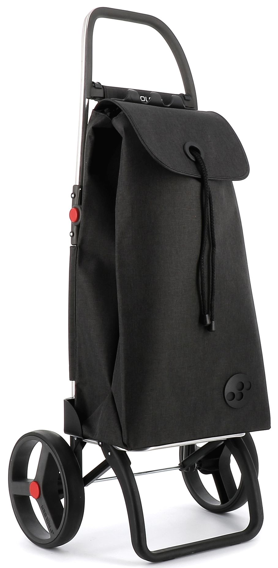 Levně Rolser I-Max Tweed 2 Logic RSG nákupní taška na velkých kolečkách, černá