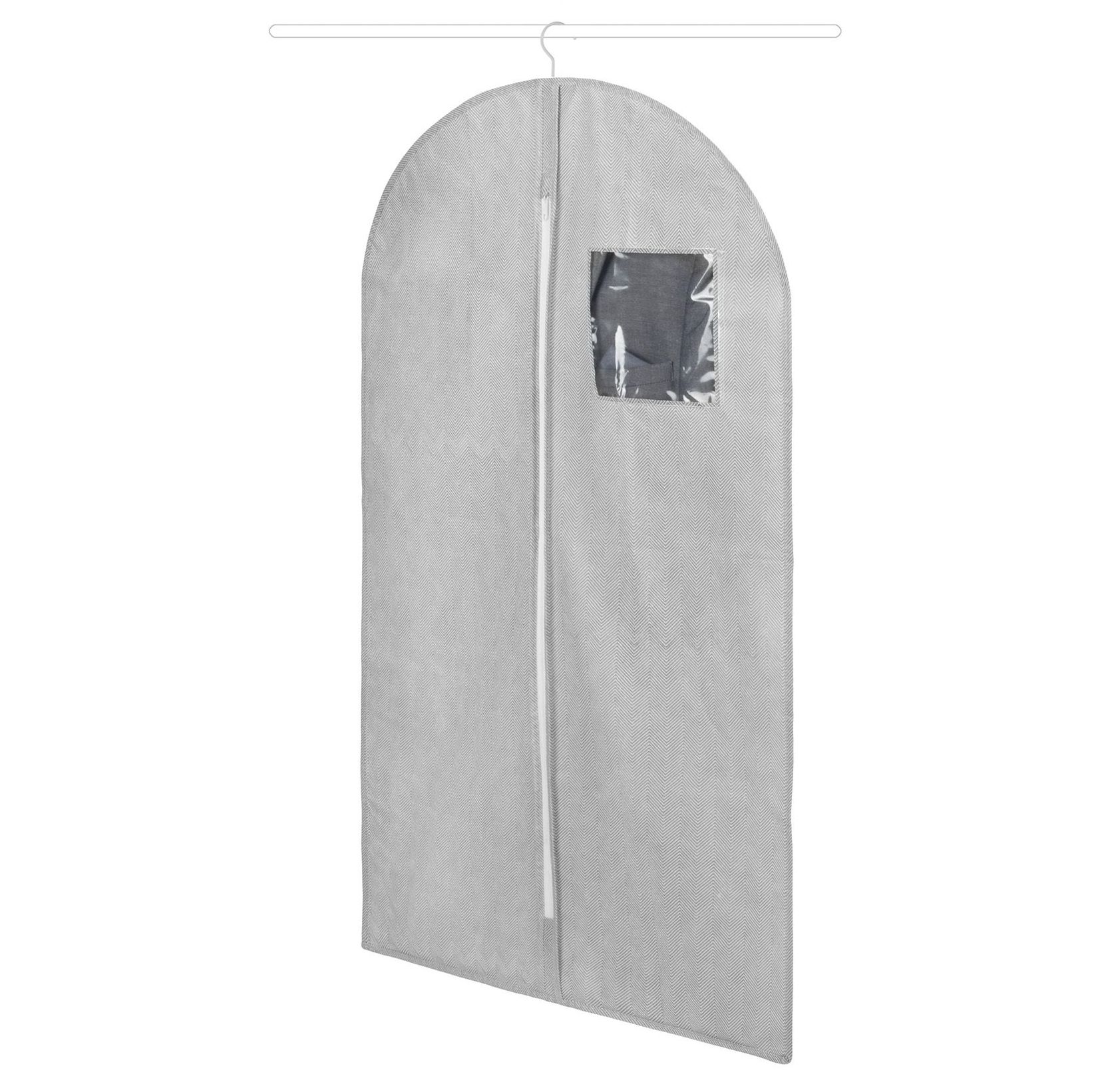 Levně Obal na obleky a krátké šaty Compactor Boston 60 x 100 cm, šedý