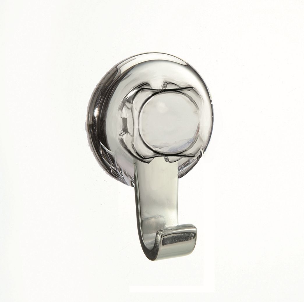 Levně Háčky do koupelny bez vrtání Compactor - Bestlock, nosnost až 3 kg, chrom, 2 ks