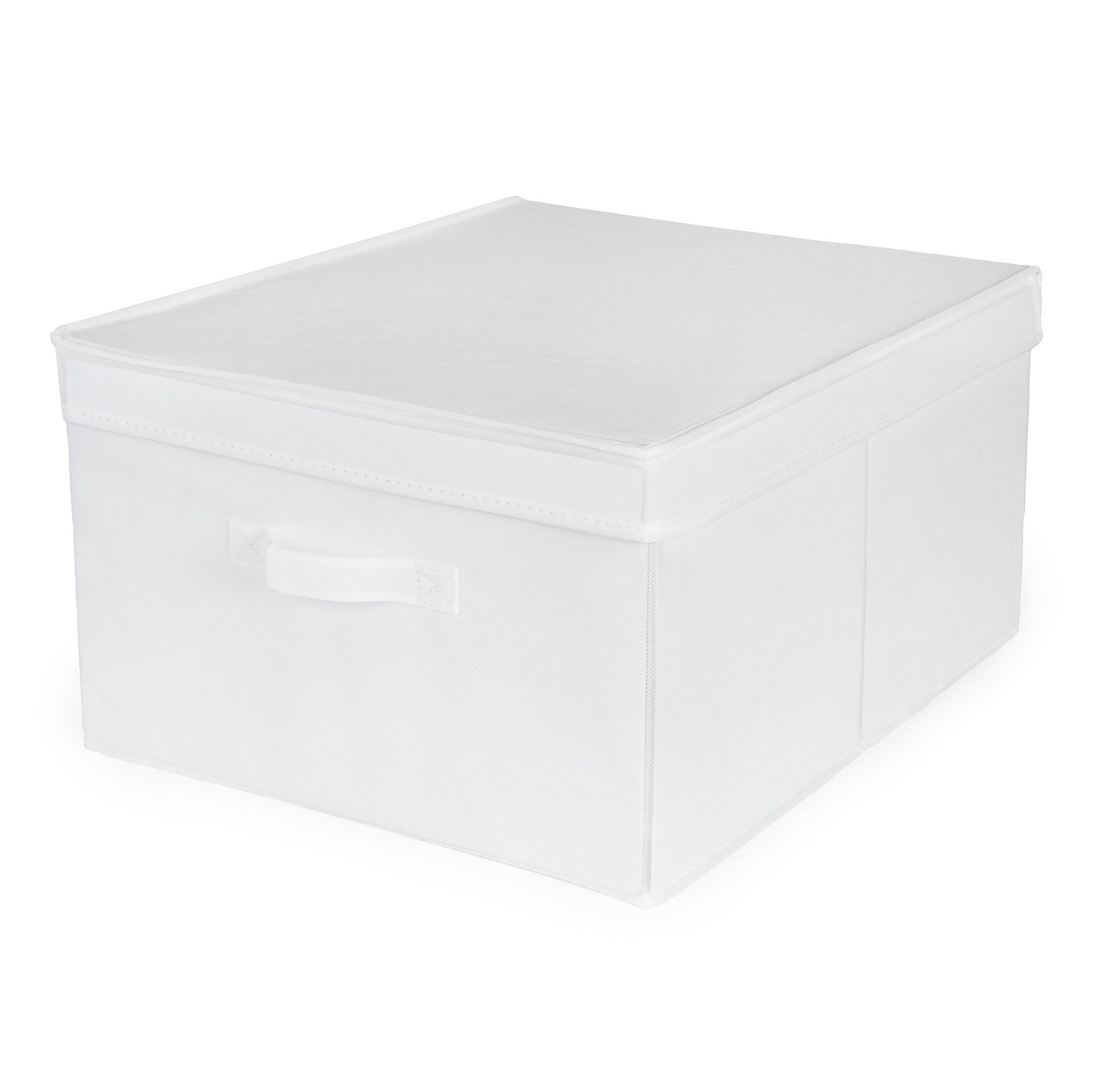 Levně Skládací úložná kartonová krabice Compactor Wos, 40 x 50 x 25 cm, bílá