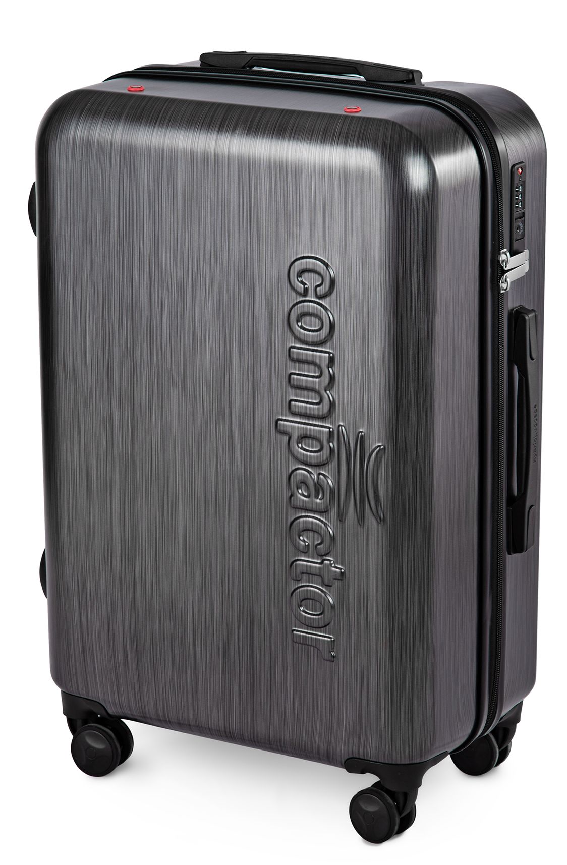 Levně Cestovní kufr Compactor Hybrid Luggage L Vacuum System 46,5 x 26 x 68 cm, grafitový